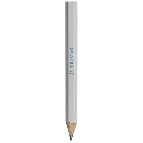 Mały ołówek z kolorowym korpusem Cosimo PFC-10710001 biały