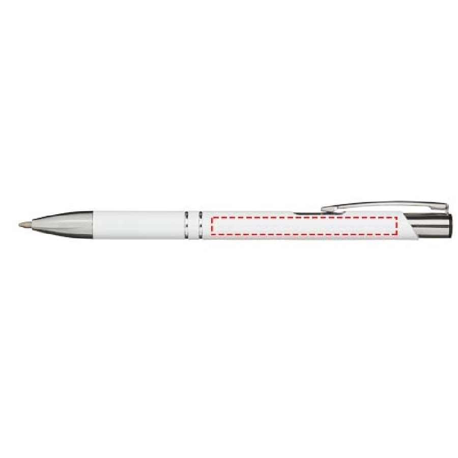 Aluminiowy długopis automatyczny Moneta PFC-10710501 biały