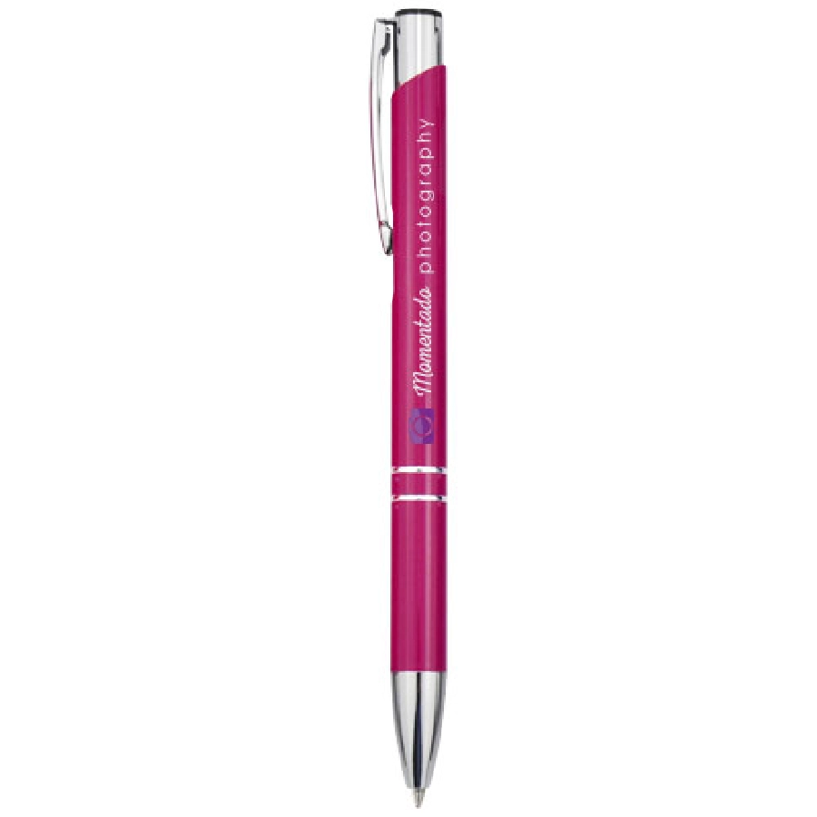 Aluminiowy długopis automatyczny Moneta PFC-10710509 różowy