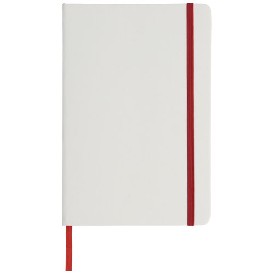 Biały notes A5 Spectrum z kolorowym paskiem PFC-10713502 biały