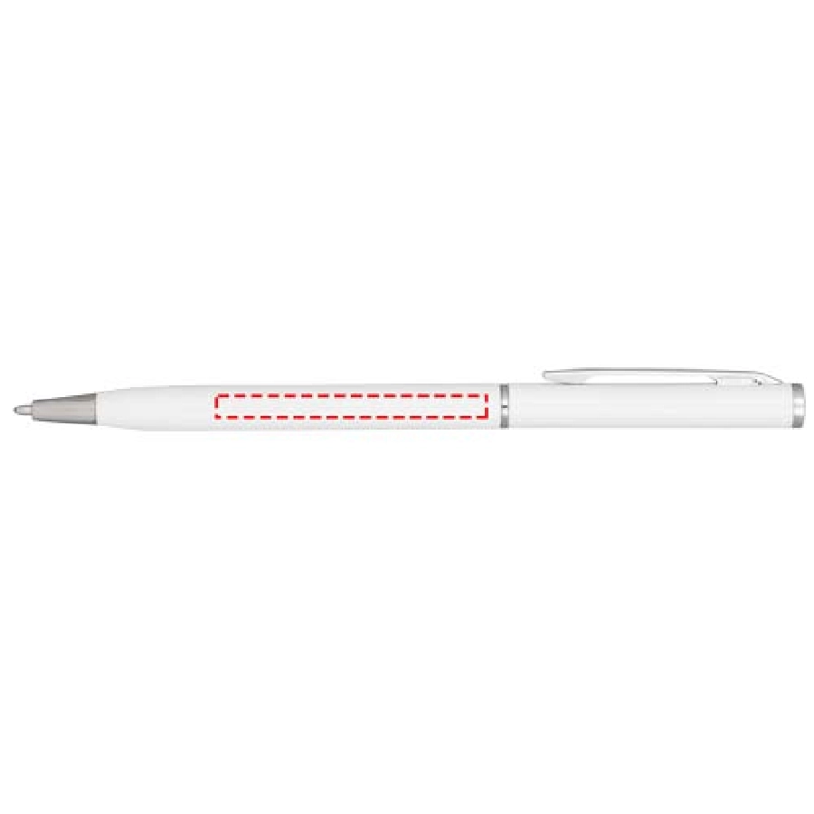 Długopis aluminiowy Slim PFC-10720104 biały