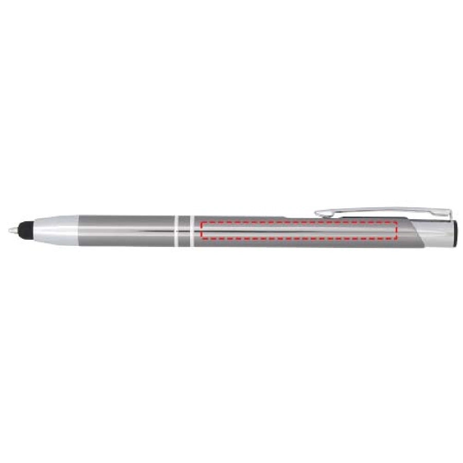 Długopis ze stylusem Moneta PFC-10729803 szary