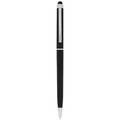 Długopis ze stylusem z plastiku ABS Valeria PFC-10730000 czarny