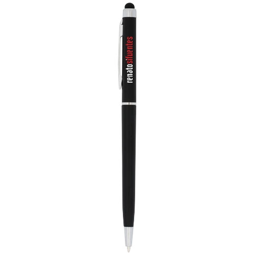 Długopis ze stylusem z plastiku ABS Valeria PFC-10730000 czarny