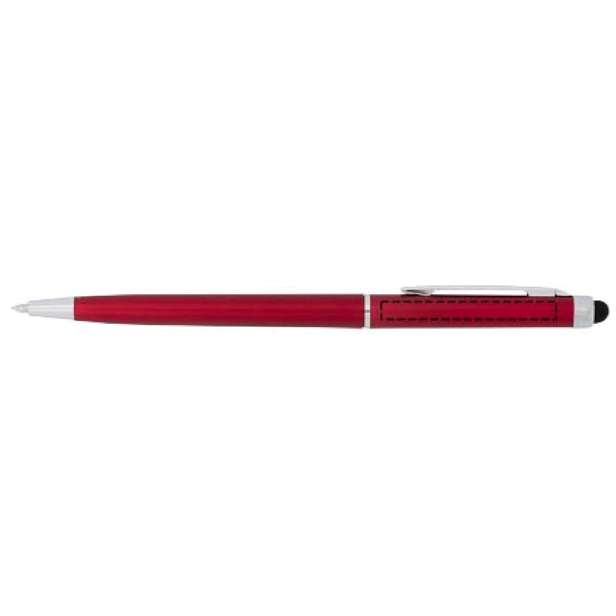 Długopis ze stylusem z plastiku ABS Valeria PFC-10730003 czerwony