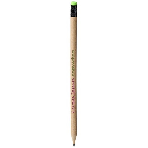Ołówek Asilah z papieru z recyklingu PFC-10738100 biały