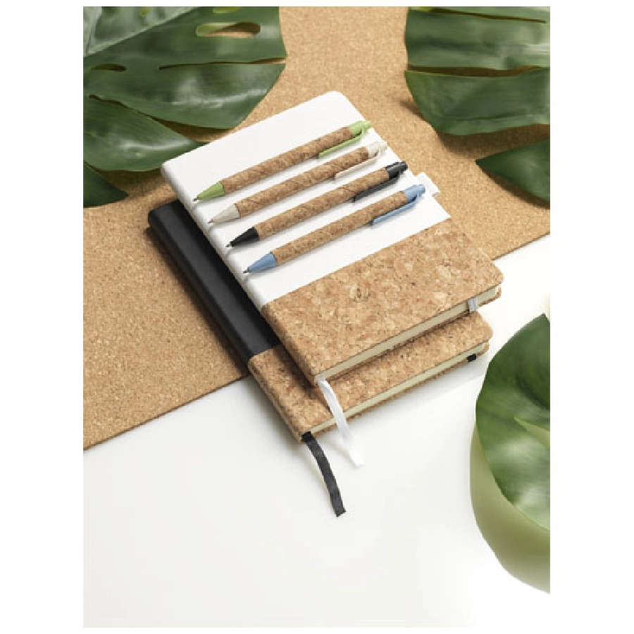 Długopis Midar z korka i słomy pszennej PFC-10738500 biały