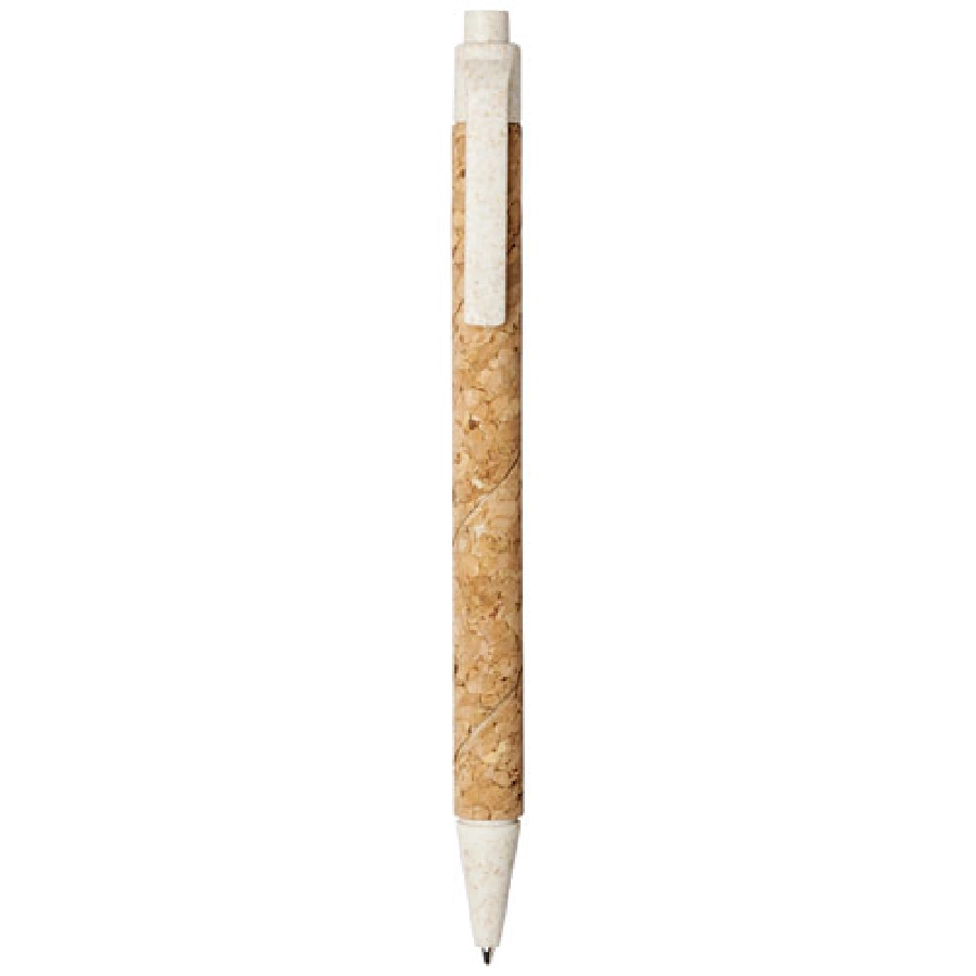 Długopis Midar z korka i słomy pszennej PFC-10738503 biały