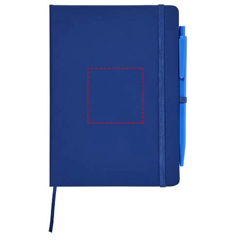 Średniej wielkości notatnik Prime z długopisem PFC-10741503 niebieski