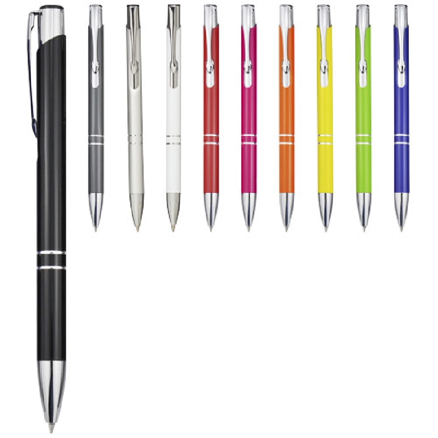 Aluminiowy długopis automatyczny Moneta PFC-10744001 biały