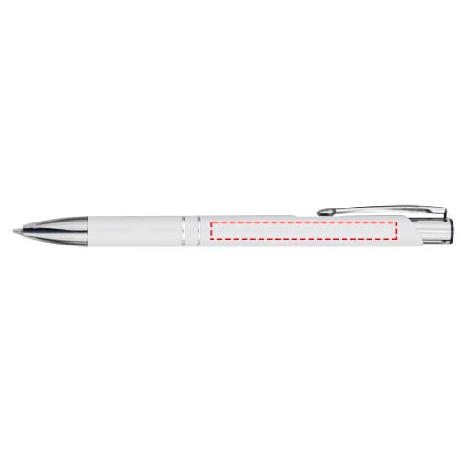 Aluminiowy długopis automatyczny Moneta PFC-10744001 biały