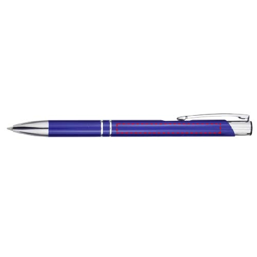 Aluminiowy długopis automatyczny Moneta PFC-10744004 niebieski