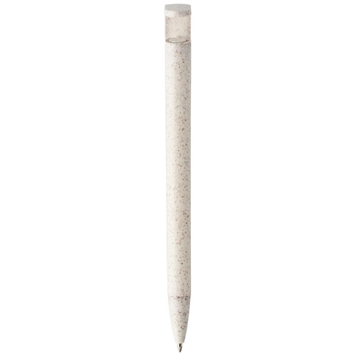 Długopis Medan z uchwytem na telefon, wykonany ze słomy pszenicznej PFC-10758033 beżowy