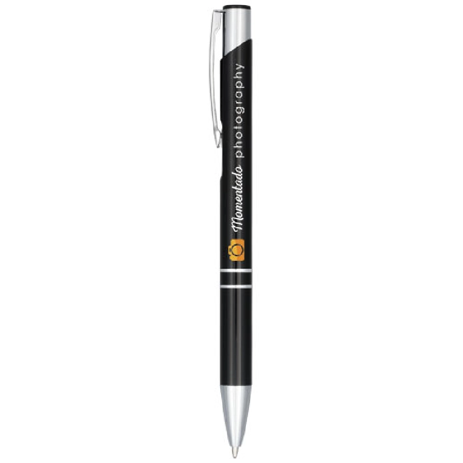Długopis automatyczny Moneta z anodyzowanego aluminium PFC-10758300 czarny