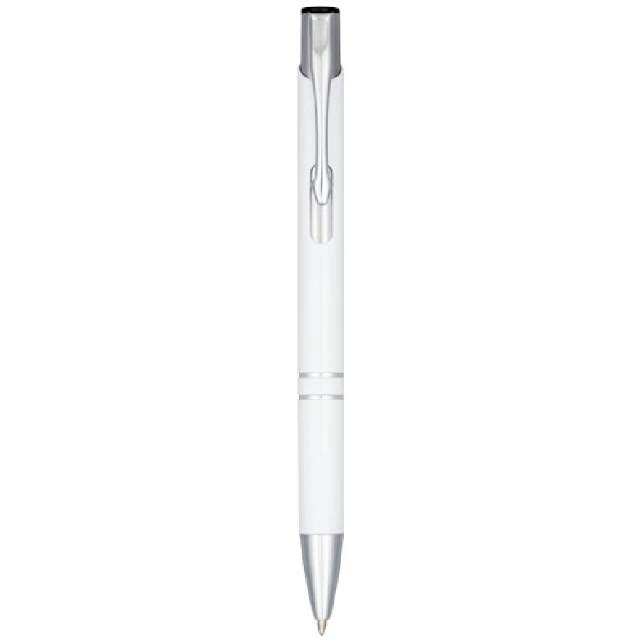Długopis automatyczny Moneta z anodyzowanego aluminium PFC-10758303 biały