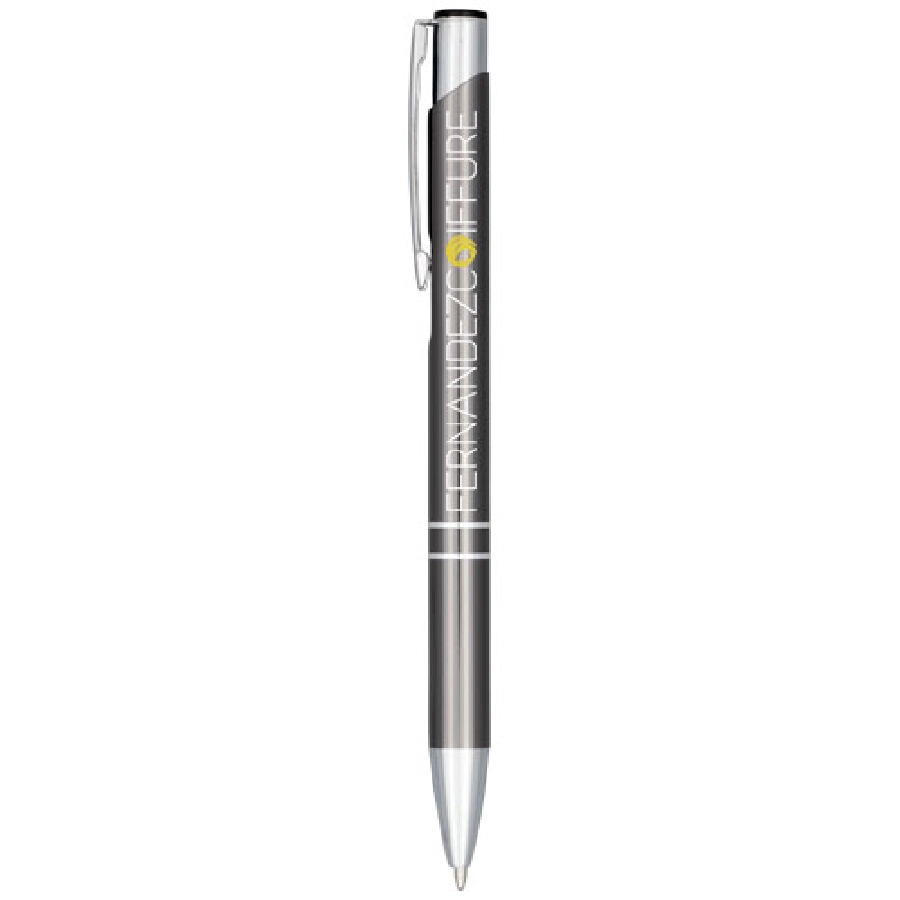 Długopis automatyczny Moneta z anodyzowanego aluminium PFC-10758306 szary