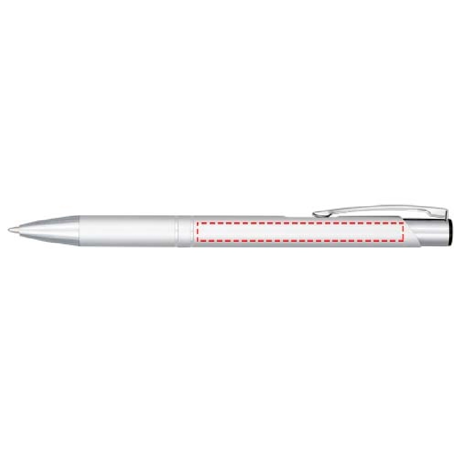 Długopis automatyczny Moneta z anodyzowanego aluminium PFC-10758318 srebrny
