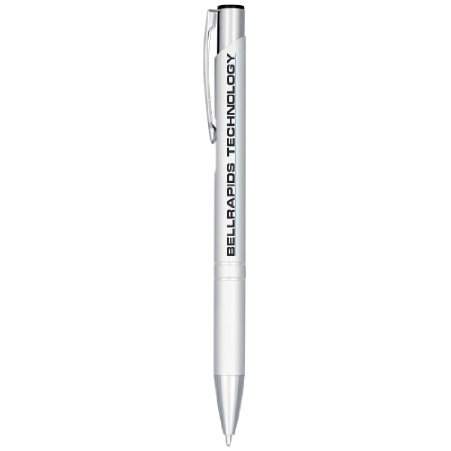 Długopis automatyczny Moneta z anodyzowanego aluminium PFC-10758318 srebrny
