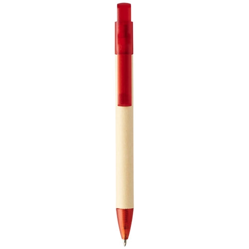 Papierowy długopis Safi PFC-10758402 czerwony