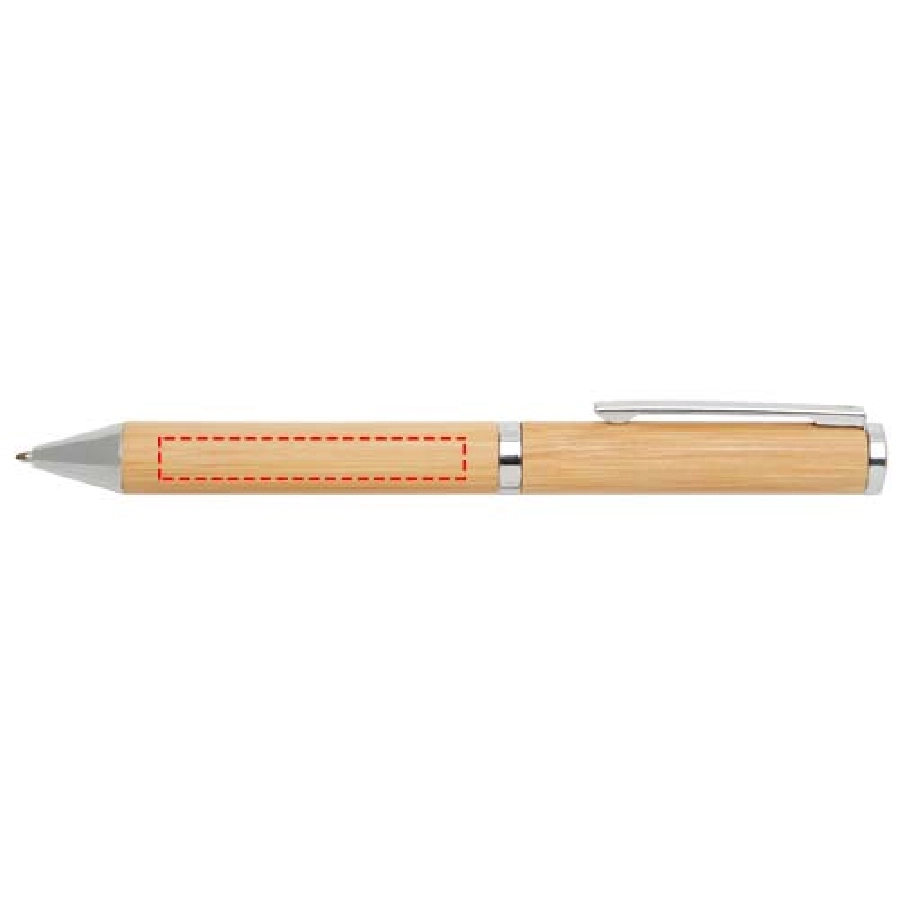 Apolys zestaw upominkowy obejmujący długopis bambusowy i pióro kulkowe PFC-10783306