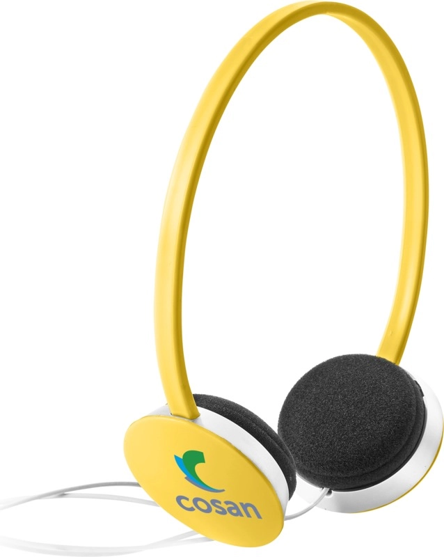 Słuchawki Aballo PFC-10817104 żółty