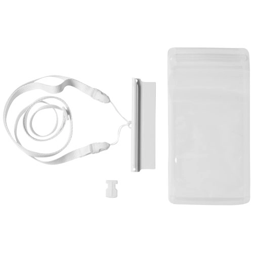 Wodoodporna torba Splash do smartfonów PFC-10819903 biały
