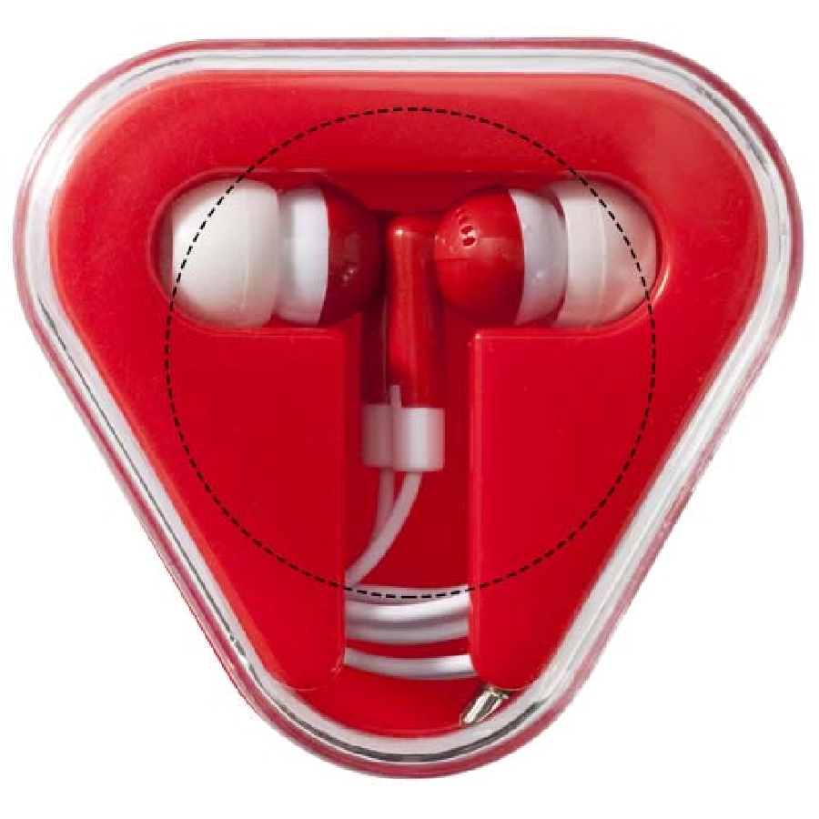Słuchawki douszne Rebel PFC-10821302 czerwony