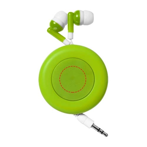 Słuchawki douszne Reely PFC-10823504 zielony
