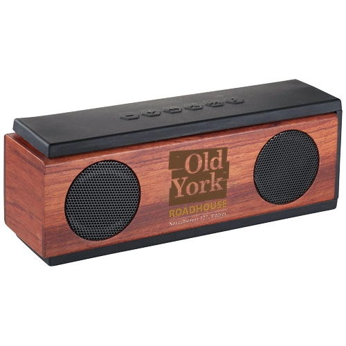 Drewniany głośnik na Bluetooth® Native PFC-10827400 brązowy