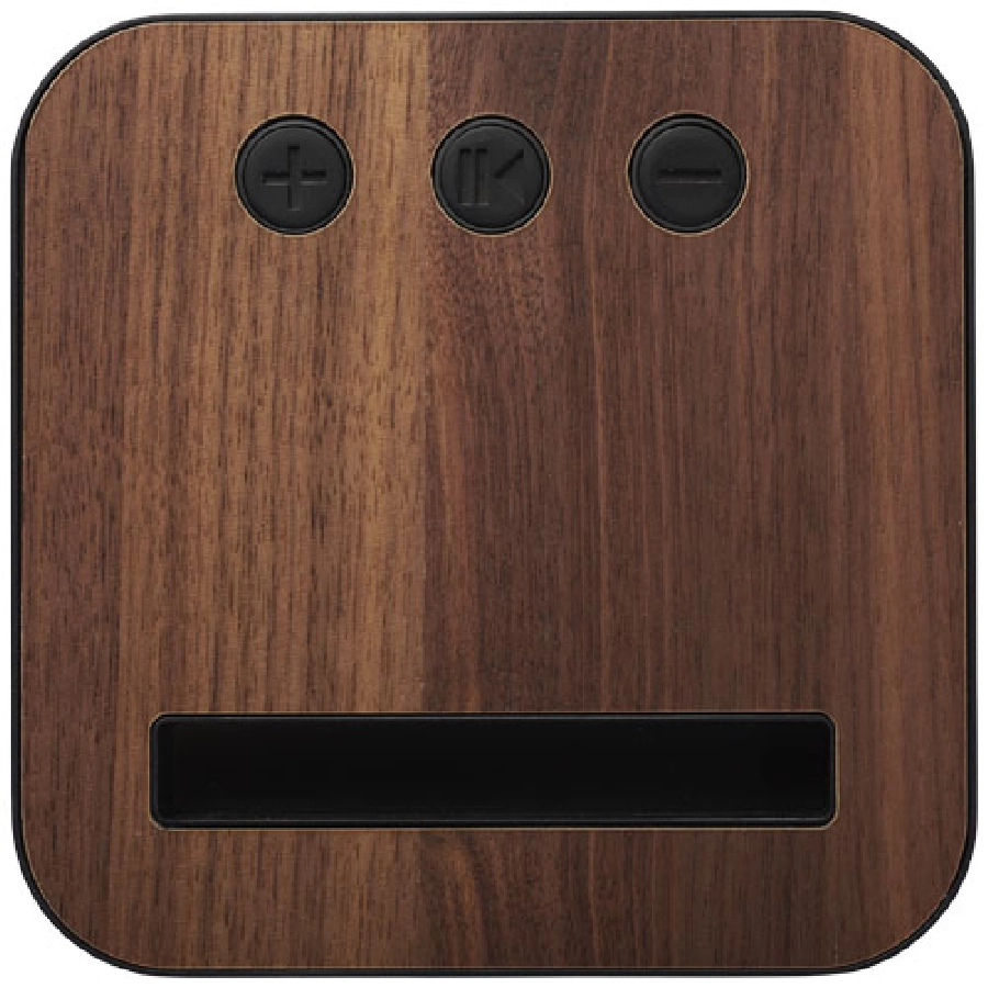 Materiałowo-drewniany głośnik Bluetooth® Shae PFC-10831300 brązowy