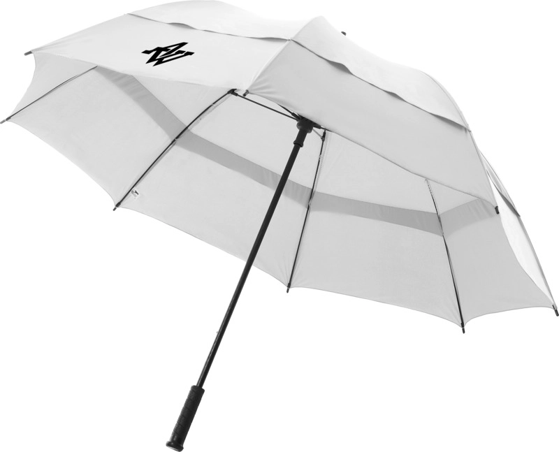 Parasol dwuwarstwowy sztormowy Cardiff 30 PFC-10900305 srebrny
