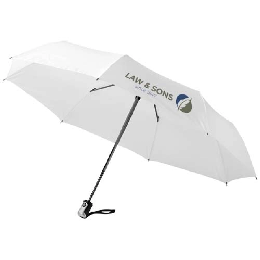 Automatyczny parasol składany 21,5 Alex PFC-10901604 biały