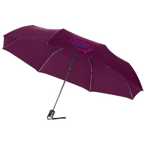 Automatyczny parasol składany 21,5 Alex PFC-10901614 czerwony