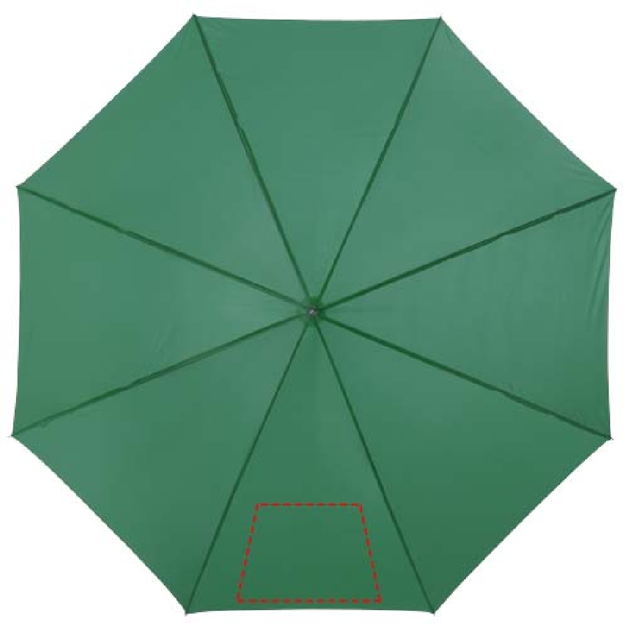 Parasol automatyczny Lisa 23'' z drewnianą rączką PFC-10901707 zielony
