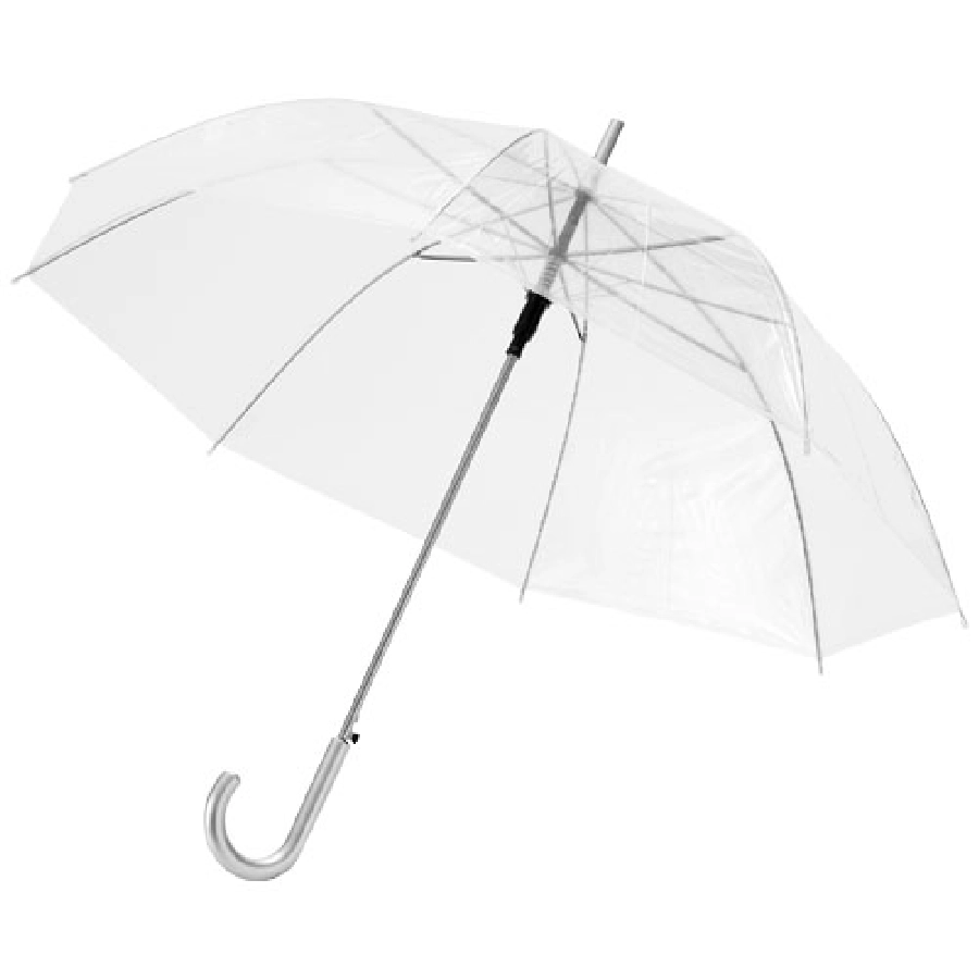 Przejrzysty parasol automatyczny Kate 23'' PFC-10903900 biały