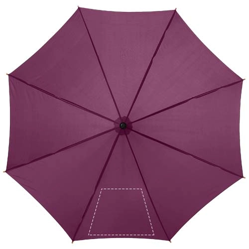 Klasyczny parasol automatyczny Kyle 23'' PFC-10904807 czerwony