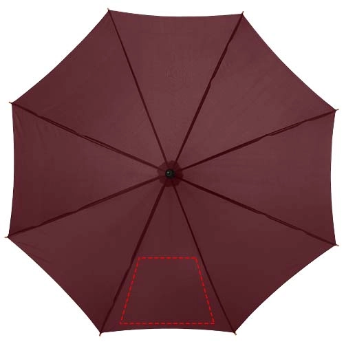 Klasyczny parasol automatyczny Kyle 23'' PFC-10904810 brązowy