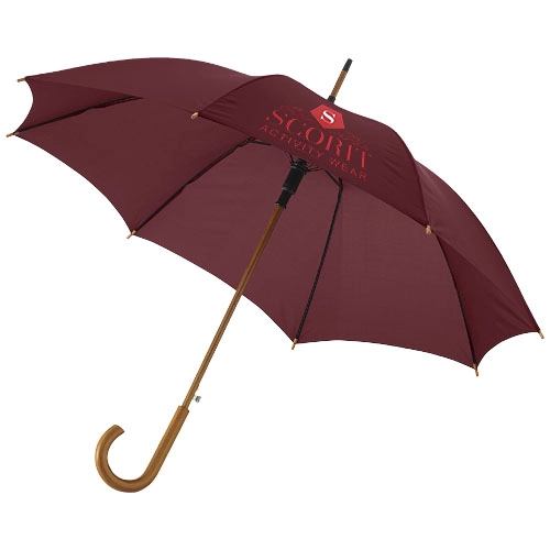Klasyczny parasol automatyczny Kyle 23'' PFC-10904810 brązowy