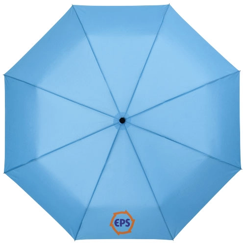 Automatyczny parasol składany Wali 21 PFC-10907703 niebieski