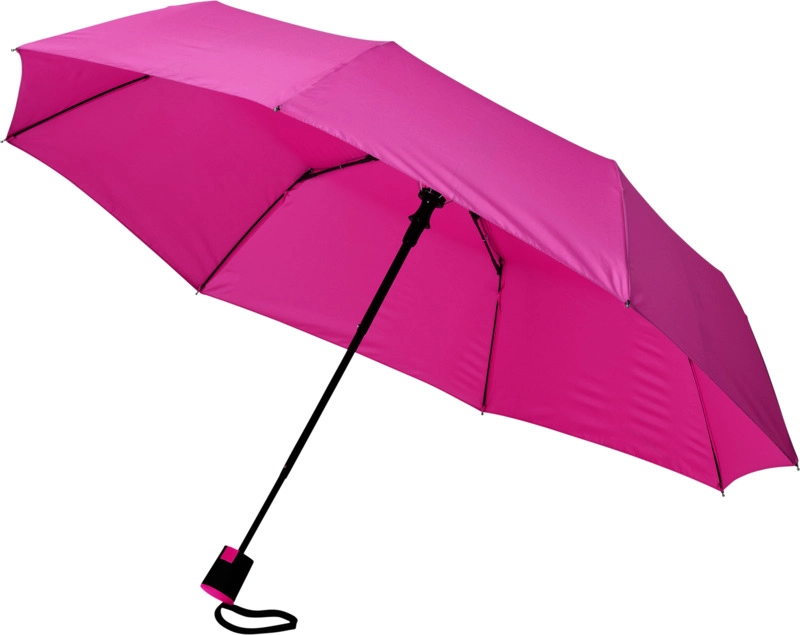 Automatyczny parasol 3-sekcyjny Wali 21 PFC-10907706 różowy