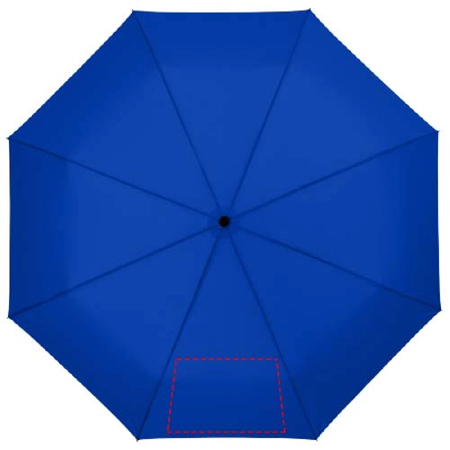 Automatyczny parasol składany Wali 21 PFC-10907709 niebieski
