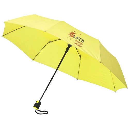 Automatyczny parasol składany Wali 21 PFC-10907710 zielony