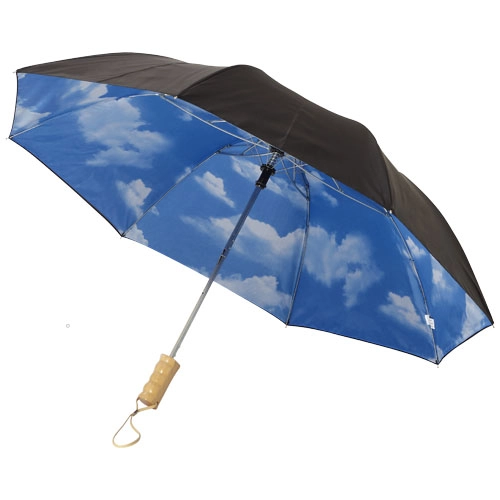 Składany automatyczny parasol Blue-skies o średnicy 21 PFC-10909300 czarny
