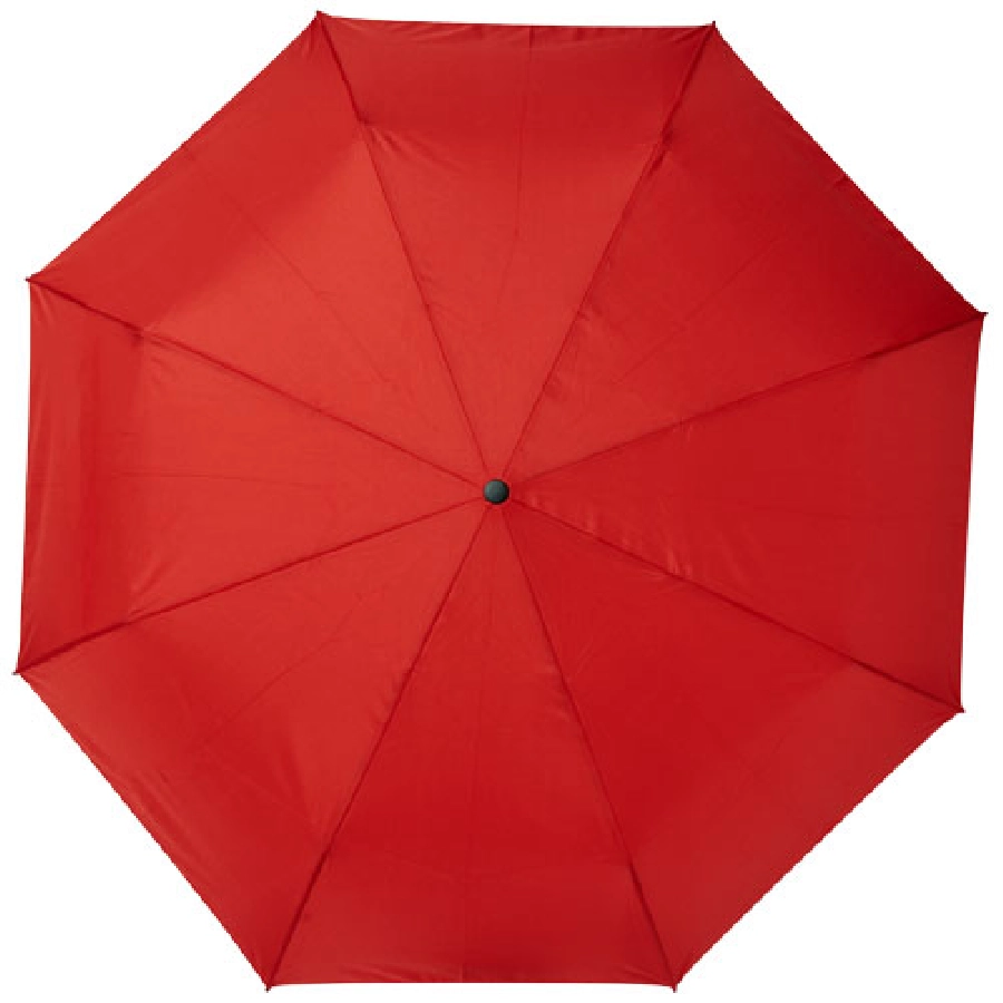 Składany, automatycznie otwierany/zamykany parasol Bo 21” wykonany z plastiku PET z recyklingu PFC-10914304 czerwony