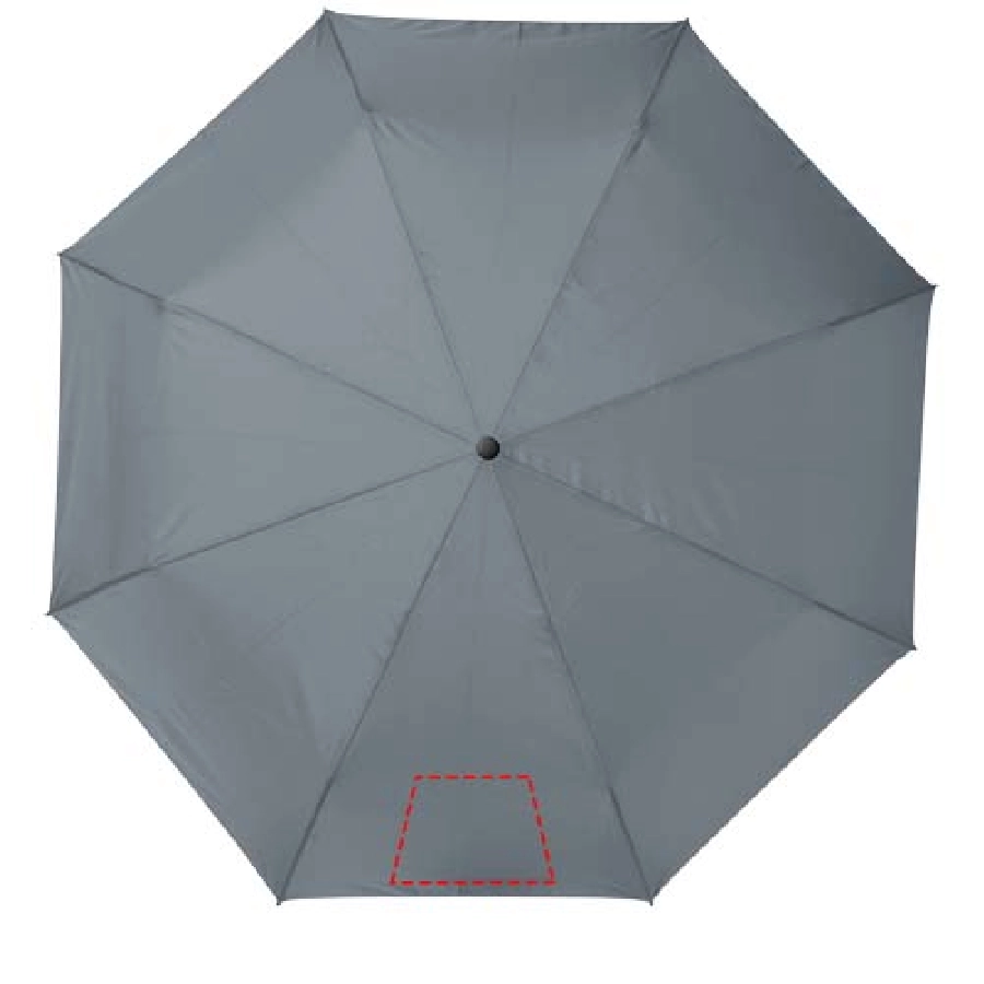 Składany, automatycznie otwierany/zamykany parasol Bo 21” wykonany z plastiku PET z recyklingu PFC-10914382