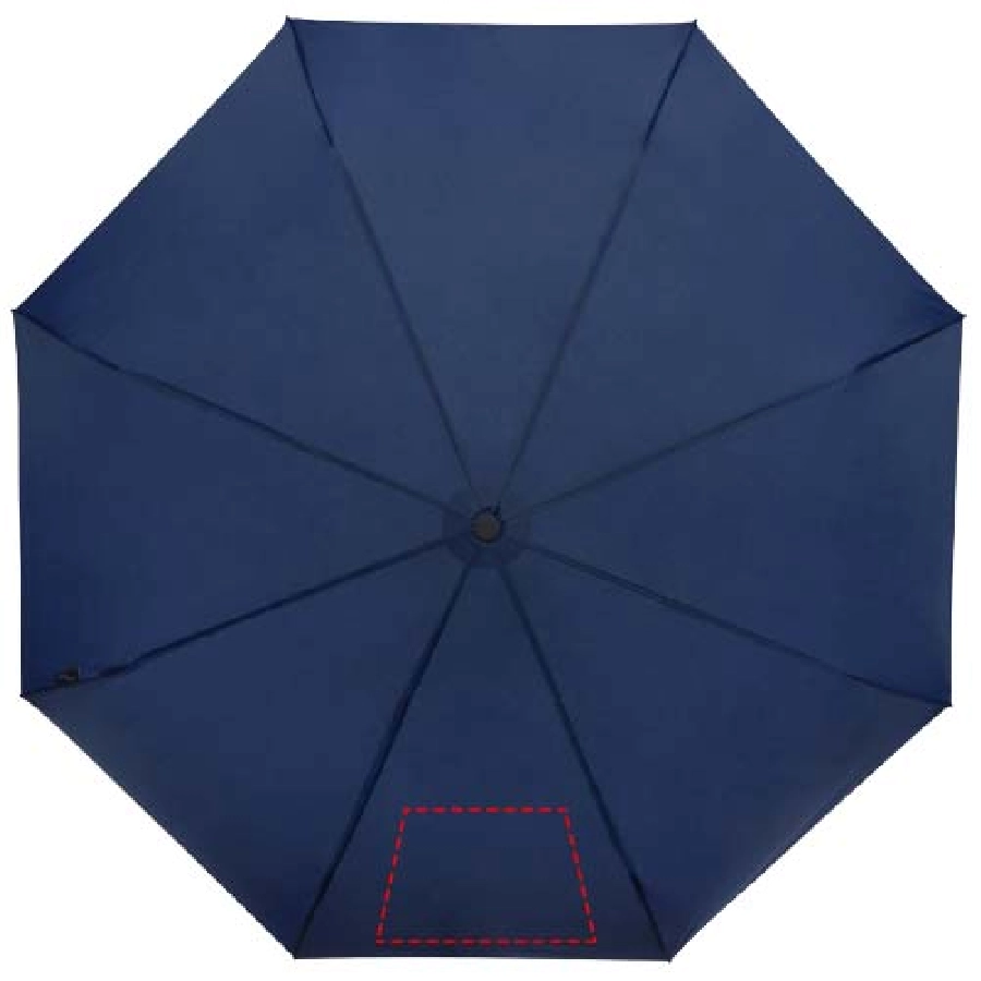 Składany wiatroodporny parasol 51 cm z PET z recyklingu Birgit PFC-10914555