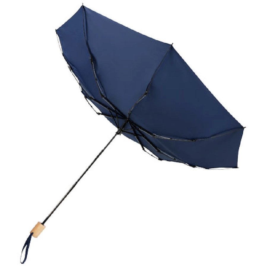 Składany wiatroodporny parasol 51 cm z PET z recyklingu Birgit PFC-10914555