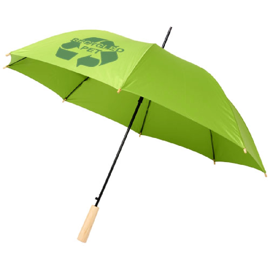 Parasol automatyczny Alina 23” wykonany z plastiku PET z recyklingu PFC-10940009 zielony