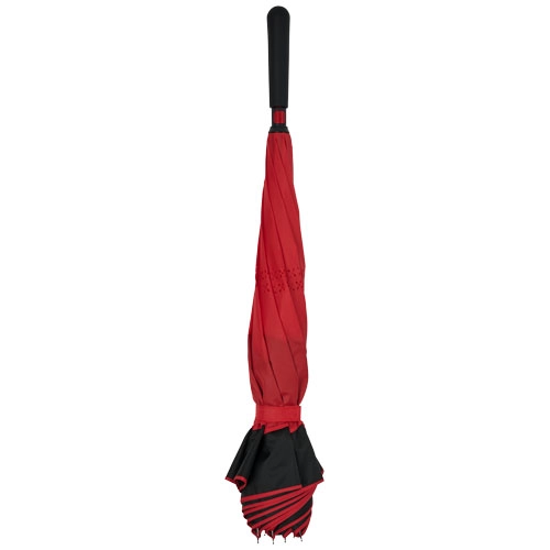 Odwrotnie barwiony prosty parasol Yoon 23” PFC-10940204 czerwony