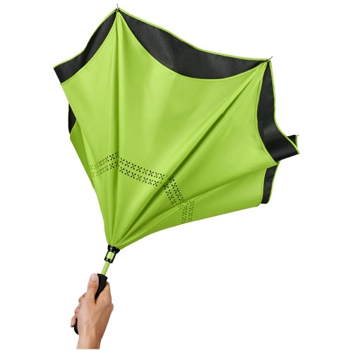 Odwrotnie barwiony prosty parasol Yoon 23” PFC-10940209 zielony